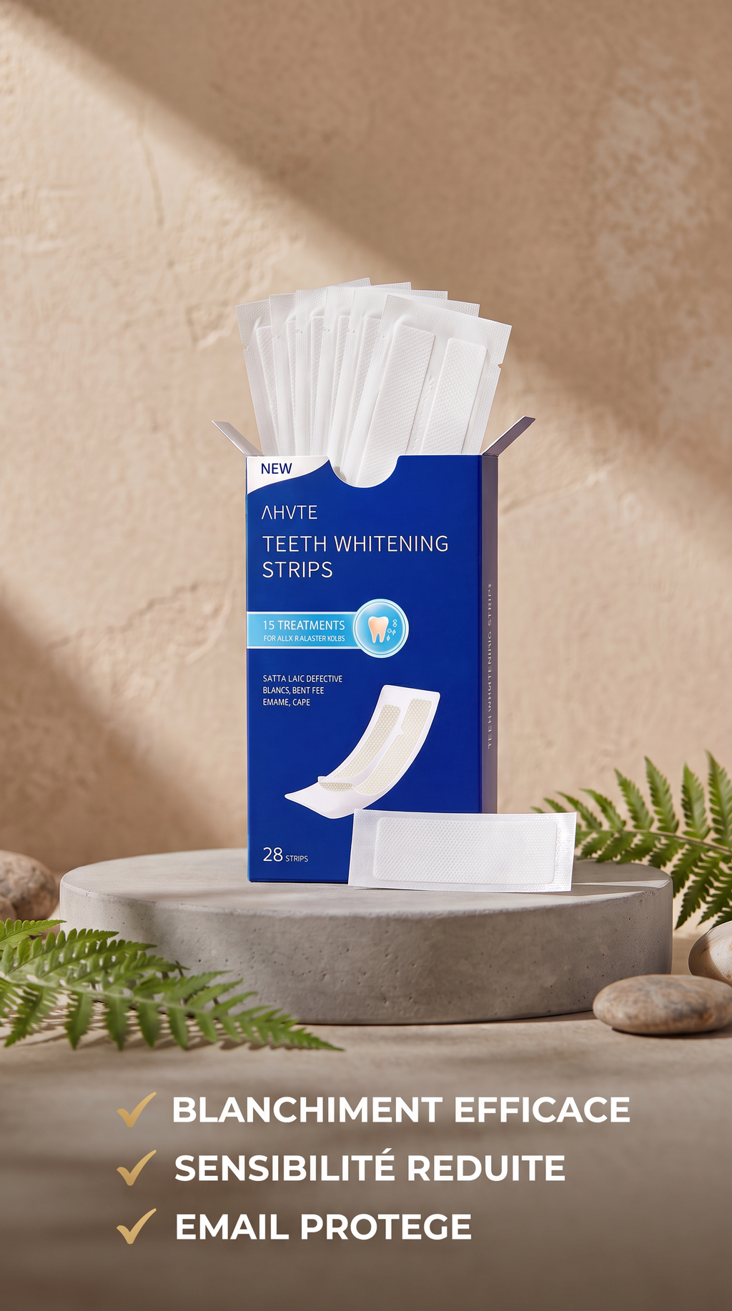 LumySmile teeth whitening strips benefits — effective whitening, reduced sensitivity, enamel safe